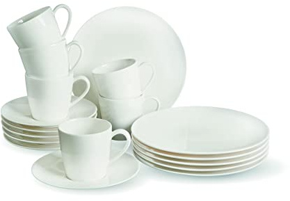 Vivo - Villeroy und Boch Group Basic White Kaffee Set 18tlg. Premium Porcelain 348,00mm 1952777126