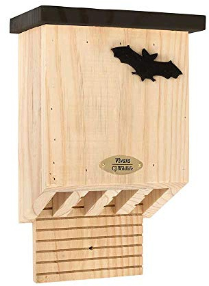 Vivara Fledermauskasten Falkenstein - 20 x 32 x 14 cm - Holz - Nistkasten für Fledermäuse