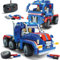 STEM Building Sets - 2 in 1 RC Truck & Car Kits for Boys & Girls Ages 6-14, Remote Control Model Kits
