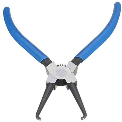 Alicates de línea de combustible para coche, alicates de extracción de línea de combustible para gasolina, clip de tubería, desconexión de manguera azul