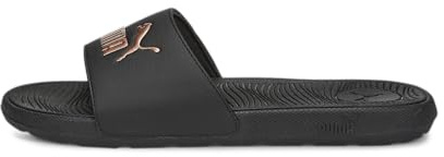 PUMA Women Cool Cat 2.0 Wns Sandales à enfiler, Puma Black Rose Gold, 38 EU
