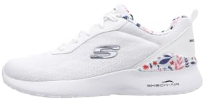 Skechers Damen Skech-AIR Dynamight Sneaker, White Mesh/Multi Trim, 37.5 EU