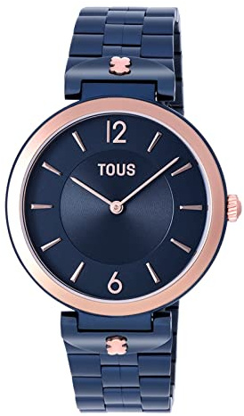 TOUS Watches s-Band Reloj para Mujer Analógico de Cuarzo con Brazalete de Acero Inoxidable 200351072