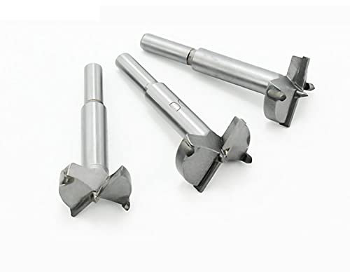 1pc foret à bois auto-centrage scie cloche carbure outils de coupe de bois 15 20 25 30 35 50mm forets à tige ronde, 100mm