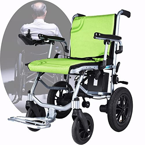 ZIMBRO Fauteuil Roulant Motorisé Portable À Longue Portée Tout Terrain Fauteuil Roulant Électrique Pliable Mise À Niveau Fauteuils Roulants Électriques À Double Commande for Adultes