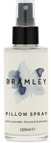 Bramley Pillow Spray (100ml), Sleep Spray Pillow Mist with Lavender, Yarrow and Camomile Essential Oils, Soothing and Relaxing Gifts for Women