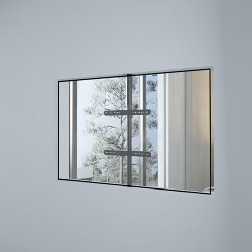 QICBYING Neigbar 360 Grad Drehbar Fernsehtisch - LCD TV 360 Grad Drehbarer Rahmen, Bodenständer Trennwand Drehbares Gestell, TV-Schrank Drehbare Basis, LCD-TV-Trennwandhalterung(1700-2050mm)