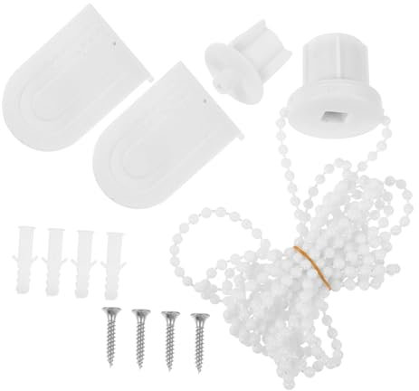 Zerodeko Bead Chain Roller Blind Fittings Reparaturset Komplettes Ersatzteilset Für Fensterrollos Einfache Installation Kompatibel Mit Meisten Rollos Praktische Montagehalterungen Inklusive