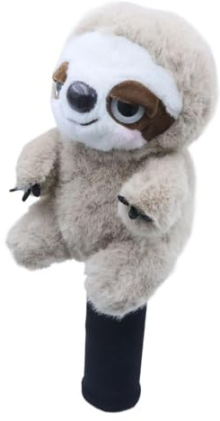 Amagogo Housse de Protection pour Club de Golf Wood, en Peluche, Douce et Anti-Rayures, idéale comme Cadeau pour, Loutre