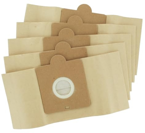 Bag Lady Paper Dust Bags (Pack of 5) for Russell Hobbs 15128 17977 Clean Power Vacuum Cleaner Dust Bags Replacement High Filtration Powerful Suction Allergy Relief 404/3407