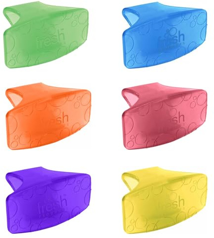 Fresh Products Eco Bowl Clip 2.0 Air Freshener, Sample Pack (Box of 6)