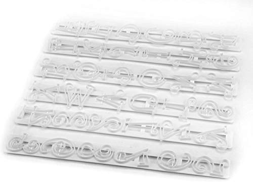 Fondant Buchstaben Ausstecher Set, gross