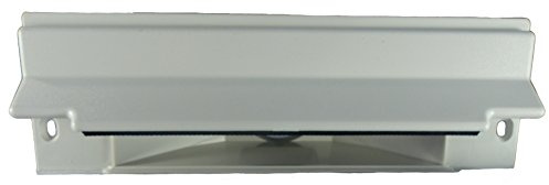 Central Vacuum Sweep Inlet Valve. CanSweep Dustpan Inlet Valve (White) for Under Counter and Baseboard Installation for Central Vacuum Systems