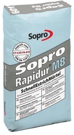 Sopro 601 Rapidur M8 SchnellEstrichMörtel 25kg