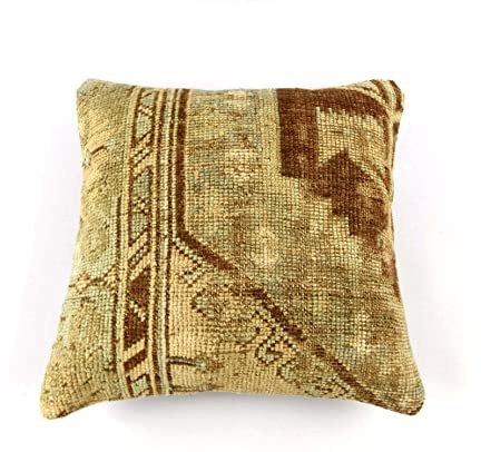 kelim kissen 40x40 cm handgefertigt kelim kissenbezug orientalische kissen kopfkissen viereckig dekorative bohemian kissenhülle dekokissen sofakissen zierkissen code A3148