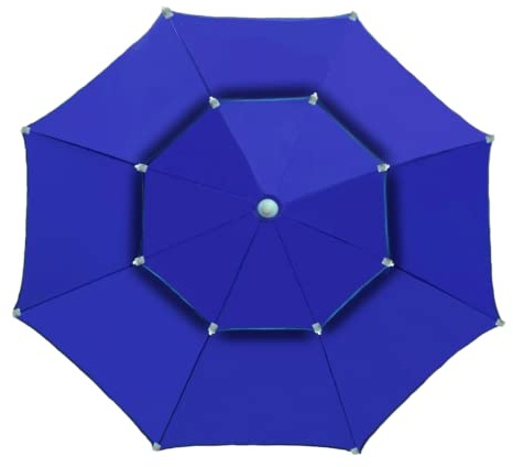 Generico ombrellone nerone ombrellone mare spiaggia 240cm