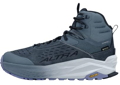 ALTRA Chaussures de randonnée Olympus 6 Hike Mid GTX pour femme, noir foncé, 8