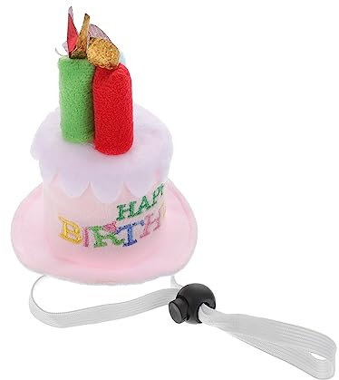 COSMEVIVI Kreativer Geburtstagskuchenhut Unisex Erwachsene Jungen Und Mädchen Partyzubehör