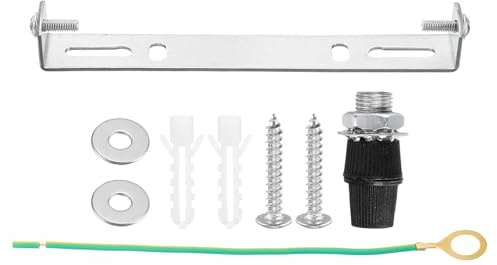 TOP-VIGOR 1Set Light Fixture Ceiling Bracket, 125mm Ceiling Light Plate Kit, Pendant Light Lighting Fixture Mounting Bracket Hardware for Chandelier Lighting Home Office