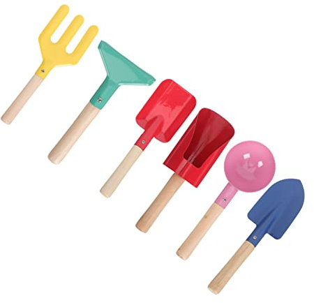 POPETPOP 2 Ensembles Outil de Plantation de Fleurs Pelle cisailles de Jardinier fourches de Jardinage Fourche Jardinage Trousse Enfant Outils de râteau de Outils de Plantation