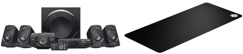 Logitech Z906 5.1 Sistema & SteelSeries QcK XXL