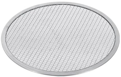 FytStycale Grille à Pizza Assiette Perforée Maille de Cuisson Plaque en Aluminium Chauffant Rapidement pour des Résultats Optimaux Convenable pour E, Diamètre 20cm