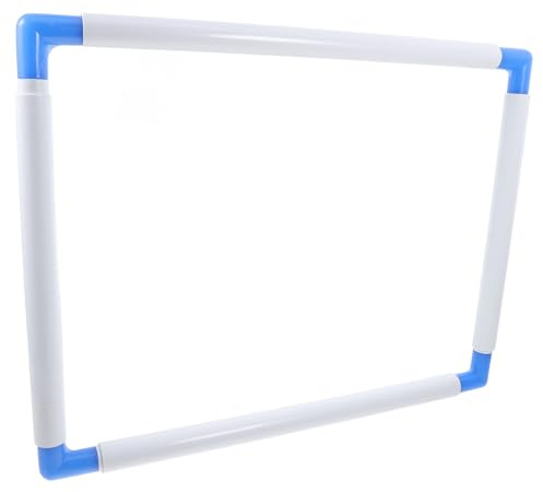 Clip Stickrahmen aus PVC 30x40cm für Stickerei und Weihnachten Party | Leicht, Glatt und Robust, Einfach Zusammen und Auseinanderzusetzen, für Kreuzstich, Quilten, ein Stück