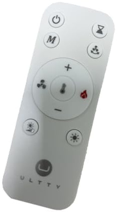 Ultty CR063 Remote Control — Compatible with Bladeless Tower Heaters and Cooling Fans; A Dedicated Replacement Controller for Ultty CR063 Fan Models.