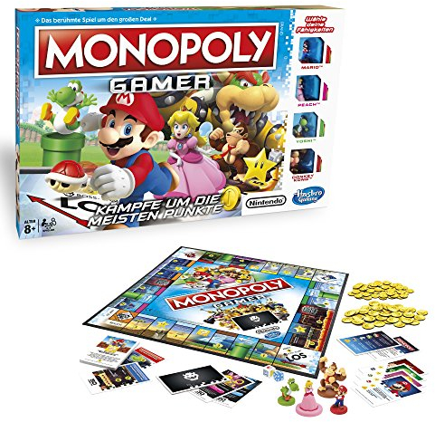 Hasbro Gaming C1815100 - Monopoly Gamer Familienspiel