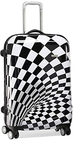 Bowatex Polycarbonat Claymore 66 cm, 85 L Rollen Motiv Karo Trolley