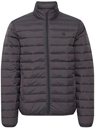 !Solid SDSören Veste matelassée demi-saison pour homme avec col montant, Fer forgé (193907), L