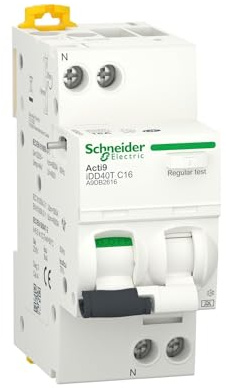 A9d21616 Disjoncteur Différentiel 30ma 16a - 1p+n - 6ka - Type A Non Auxiliarisable- Vigi Schneider Idpn