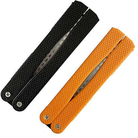 Afilador de Gemas de Doble Cara 2 Piezas para Cuchillos