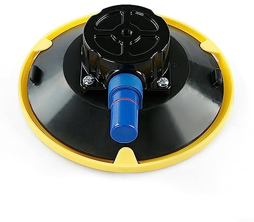Saugnapf, 15,2 cm Montage Vakuum Saugnapf Halterung Basis Handpumpe Glas Sauger Auto Reparatur Werkzeuge für Autos, Boote, Wohnmobile (M8)