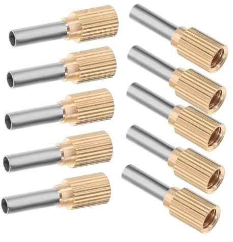 CANIGHT 10 Stück Dichtungsspitzen Aus Edelstahl Für Dichtungswerkzeug Fugenwerkzeug Dichtungsdüse Dichtungsspitze Zubehör Düse in Tragbarer Größe