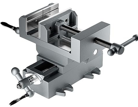 Étau composé X-Y robuste pour fraiseuse à bois CNC – Étau de précision 2 voies à glissement croisé industriel