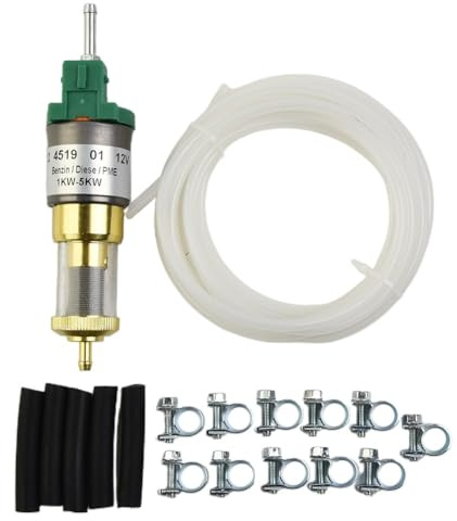 EpheyFIF 22 ml Auto-Kraftstoff-Park-Lufterhitzer, Kraftstoffpumpen-Set für leise 12 V Dieselheizung, Pumpen-Set für 1 KW-5 KW Lufterhitzer Diesel