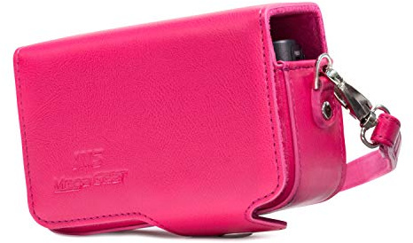 MegaGear Estuche de Cuero, con Correa Compatible con Sony Cyber-Shot DSC-RX100 VII, DSC-RX100 Vi, DSC-RX100 V, DSC-RX100 IV with 24-70mm Lens, DSC-RX100 III, DSC-RX100 II