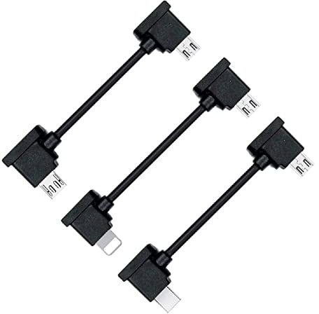 cablecc 3 pz/Set Telecomando Cavo Dati Tipo-C & Micro & Micro USB per Mavic Pro Platinum Mavic Park RC Accessori