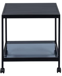 M2 Kollektion Couchtisch TAGO in schwarz, B/H/T = 50x50x50cm