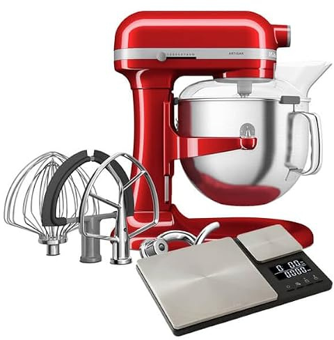 KitchenAid 6.6L Bowl Lift Artisan Mixer Candy Apple (5KSM70SHXBCA)