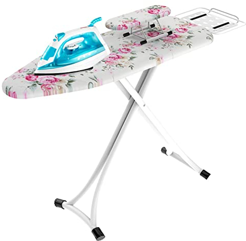 Table à Repasser Table à Repasser de Table House Table à Repasser Ironing Boards Large Angle de Repassage multidirectionnel Matériau Multicouche épaissi Portant Une Ceinture Solide Support de (Color