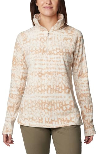 Columbia Mezza Zip Stampa Glacial 4 Pull Over in pile Donna (Pacco da 1)