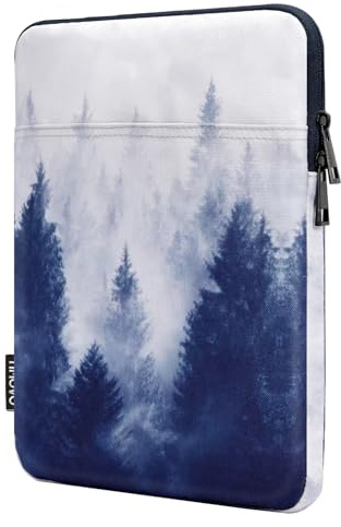 TiMOVO 9-11 Tablet-Schutzhülle für iPad 11 A16 2025, iPad 10,9/10,2 | Air 11 / 5. & 4. Generation 10,9, Galaxy Tab A9+ / A11 Plus 11, Schutztasche für Smart Keyboard, Grauer Wald