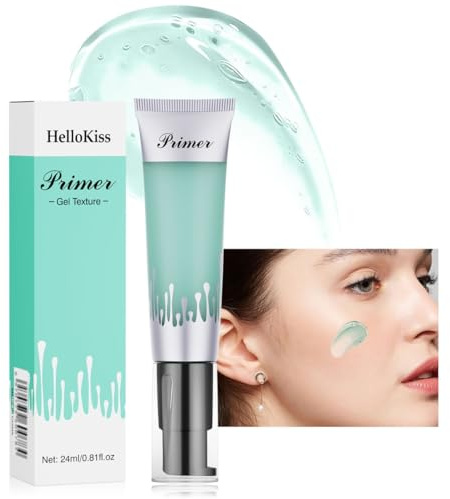 KARLOR Makeup Primer, Face Primer Gel Green Power Grip Primer Moisturising Hydrating Face Primer Make Up for Flawless Smooth Skin Long-Lasting Pore Refining