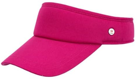 Balke Sonnenschild Visor mit Klettverschluss für Damen und Herren One Size, Pink
