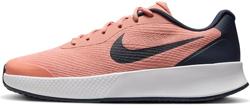 Nike Men Nikecourt Lite 3 Clay Court Tennisschuh (Herren) Tennis Shoe, Apricot Agate Obsidian White, 9 UK
