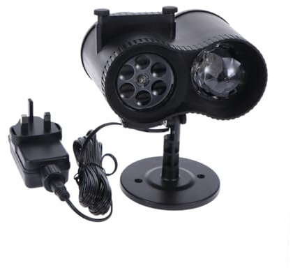 STOBOK Halloween Outdoor Projector Light Patterns Binocular Projector Lamp for Garden Decoration Christmas Halloween Projection Lamp
