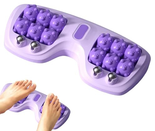 Fußroller-Massagegerät - Massage Roller Für Fußmassage, Foot Massager, Tragbare Doppelfußmassage Walze, Durchblutungsförderndes Fußroller Linderung Von Muskelkater, Heimstudio, Schlafzimmer, Outdoor