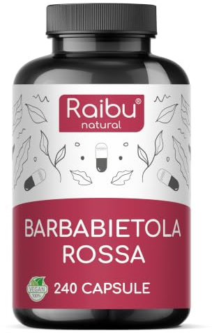 Barbabietola Rossa 14.000 mg al Giorno - 240 Capsule, fino a 8 mesi di fornitura - Barbabietola Rossa Integratore, Estratto 10:1 - Supporto all’Ossido Nitrico - Vegano, Senza Stearato di Magnesio